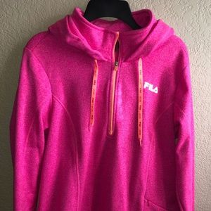 Fila hoodie sweatshirt Pink Women